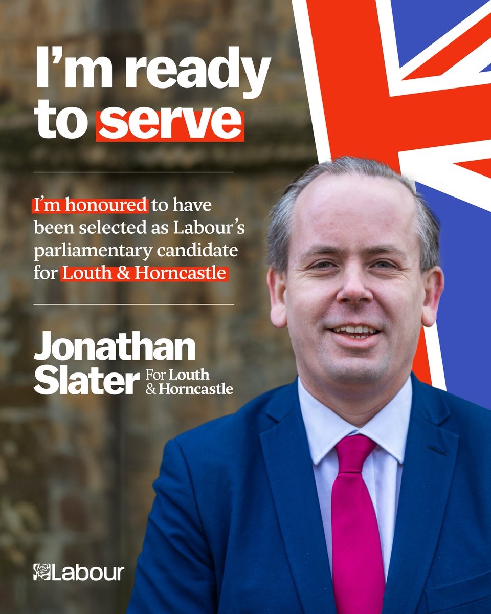 Jonathan Slater Selected as Parliamentary Candidate - Louth and ...